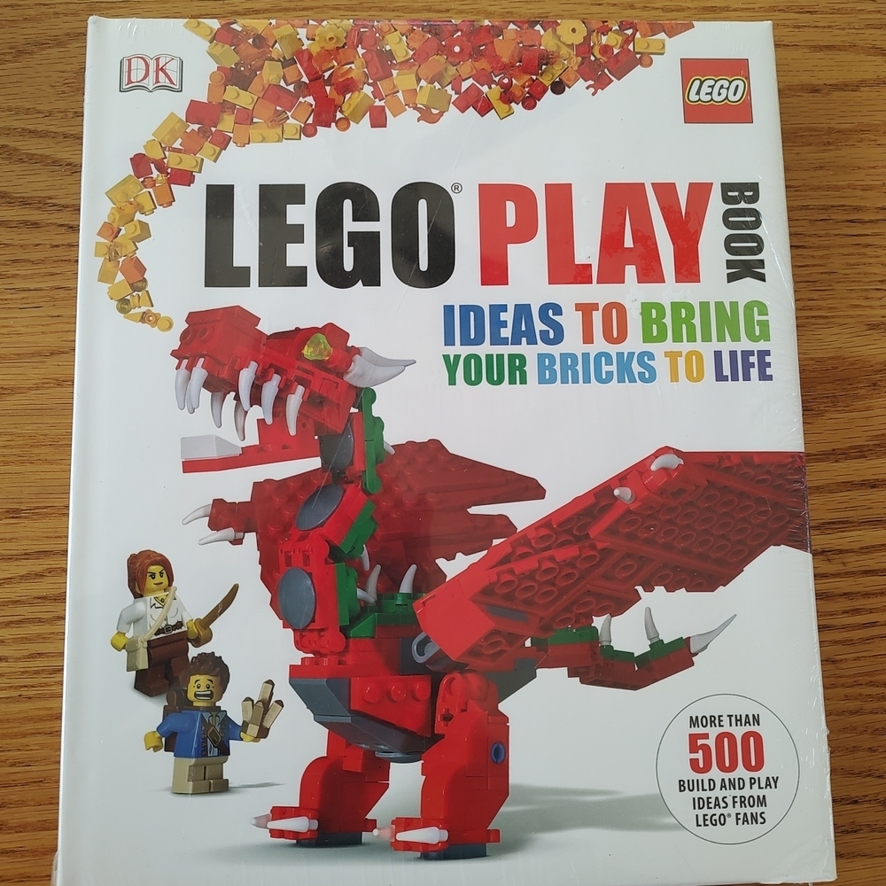 LEGO Play Book: Creative Building Ideas in Red, Green, Blue New in plastic